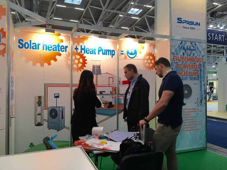 Bombas de calor SPRSUN EVI na Intersolar 2019