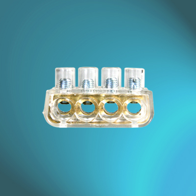 pc透明单向开口型接线端子-4孔