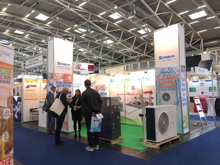 Bombas de calor SPRSUN na Intersolar 2019