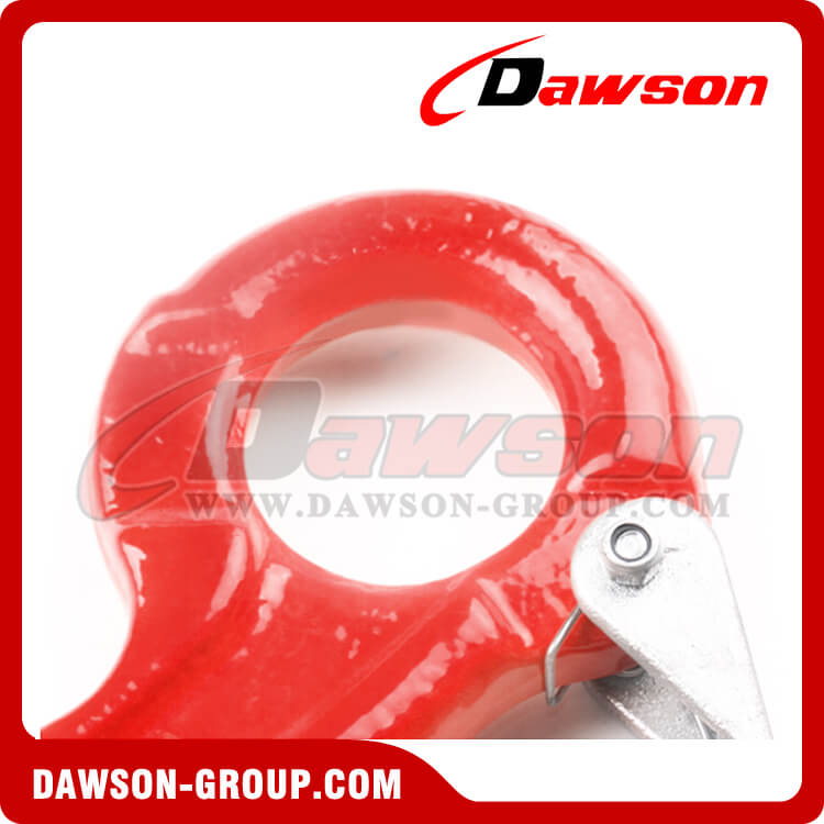 DS013 G80 Eye Sling Hooks With Safety Latch,Alloy Steel Hook - Dawson Group Ltd. - China Supplier, Factory